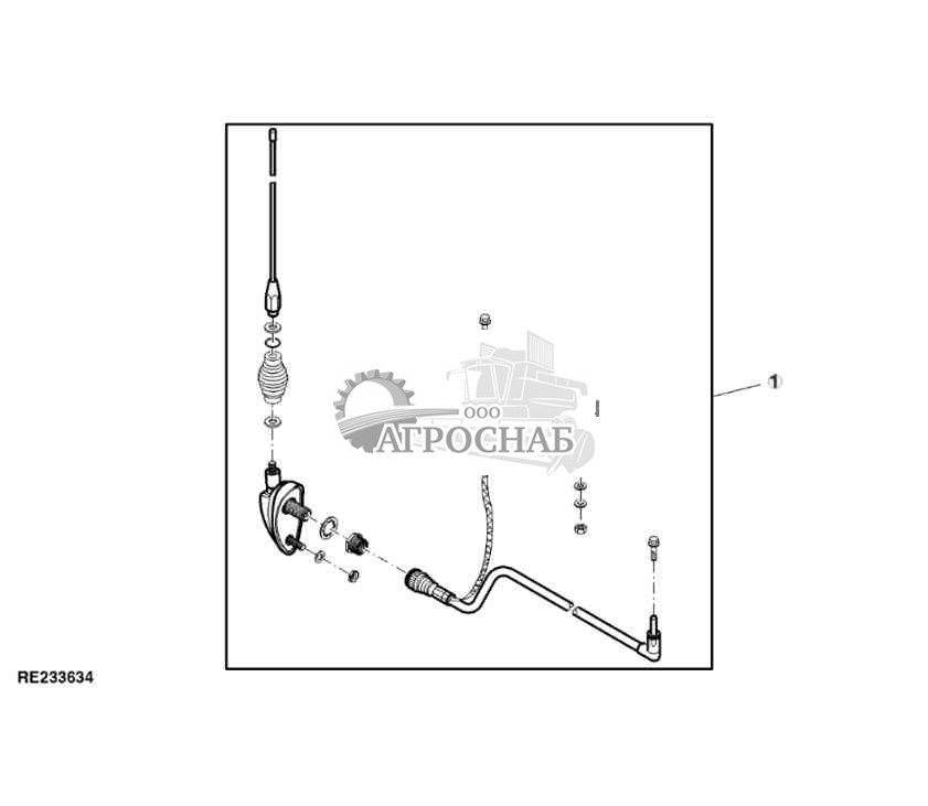 Attachment, Radio Mast Antenna 